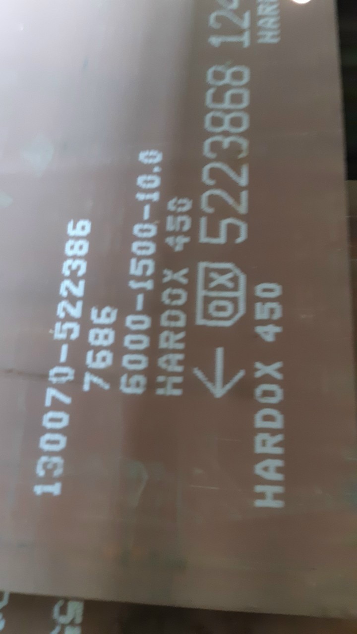 THÉP HARDOX 450 500 CHỊU MÀI MÒN GIÁ TỐT